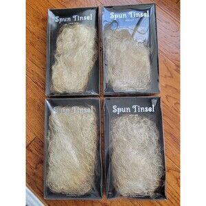 NIB Vintage Department 56 Spun Tinsel Angel Hair Christmas #86621 India